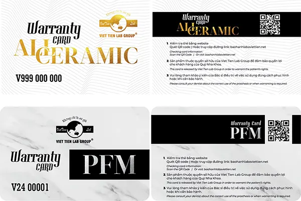 Chính sách bảo hành tại Việt Tiên Lab Group