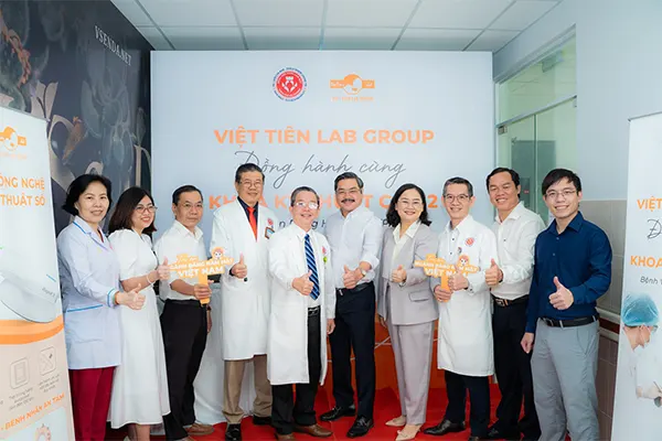 Việt Tiên đồng hành cùng Bệnh viện RHM TP.HCM